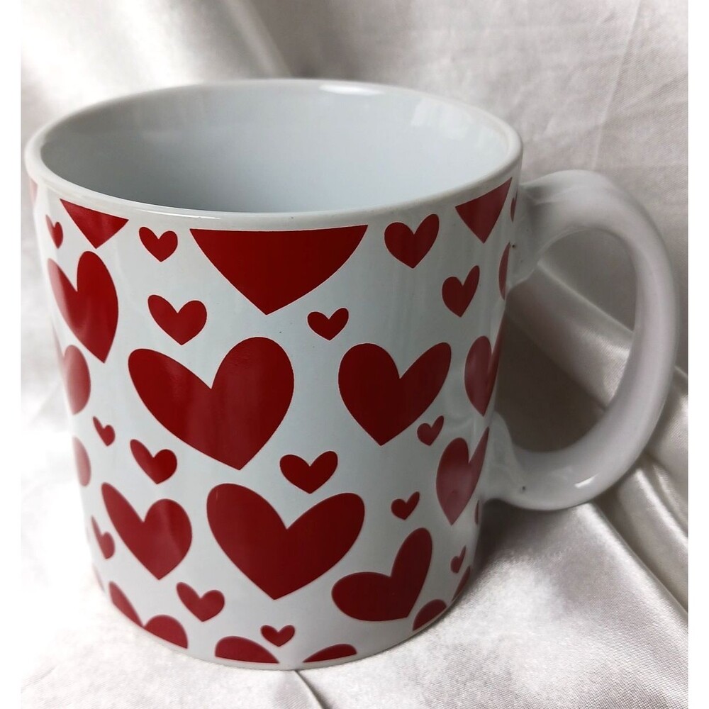 BURTON + BURTON RED HEARTS MUG